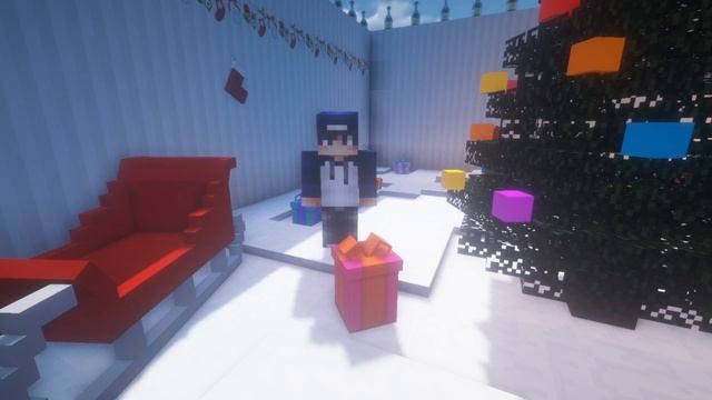 Новогоднее обращение в minecraft!!! НОВЫЙ 2022 ГОД В МАЙНКРАФТЕ! смотреть онлайн