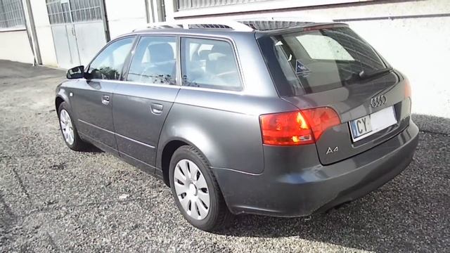 AUDI A4 2.0 TDI 140 cv RESTYLING 6 MARCE 2005 MY 06.mov смотреть онлайн