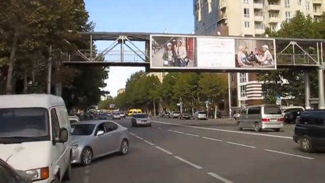 Akaki Tsereteli Ave [part I] - აკაკი წერეთლის გამზ. [I] (Tbilisi, Georgia) смотреть онлайн