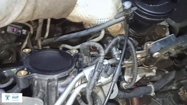 VW T5 2.0TDI CFCA троит двигатель и хлопки под клапанной!!! смотреть онлайн