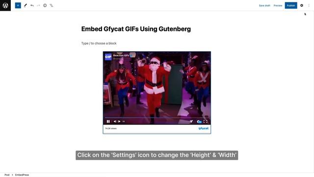 How To Embed Gfycat GIFs In WordPress? смотреть онлайн