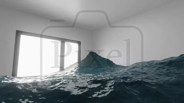 Water Filled Room 4K Footage смотреть онлайн