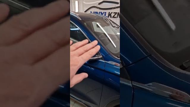 Geely Monjaro - забронировали полиуретановой плёнкой капот, бампер, фары и другие элементы кузова смотреть онлайн