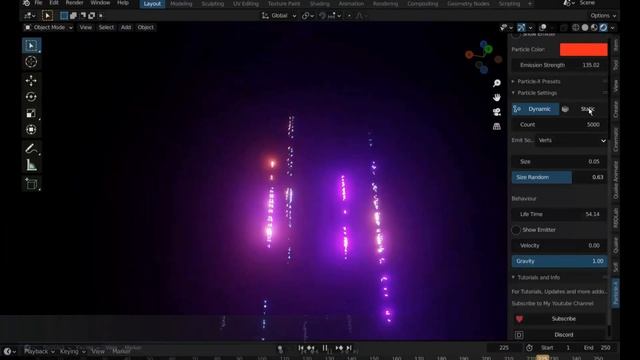 New Blender addon?Particles-X Pro #blender #3d #addon смотреть онлайн