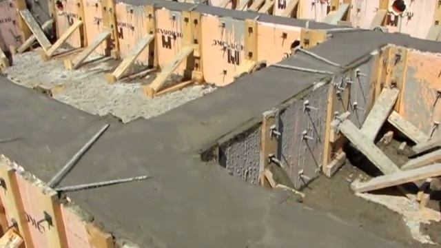 Свайно ростверковый фундамент с применением несъёмной опалубки из экструдированного пенополистирола смотреть онлайн