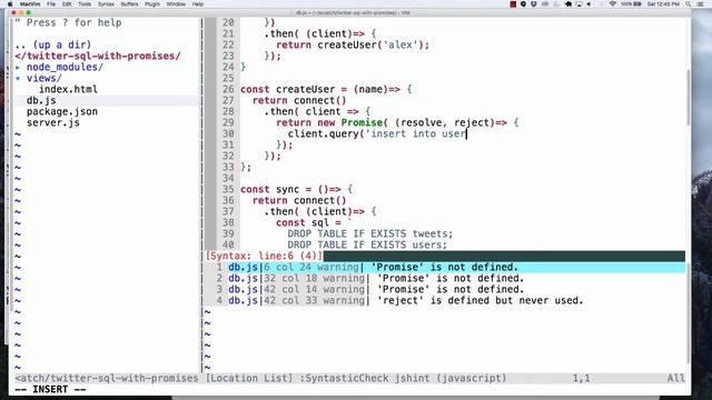 Twitter SQL and Practical Promises смотреть онлайн