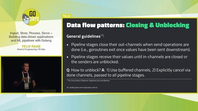 Building data-driven applications and ML pipelines with Golang | Felix Raab смотреть онлайн