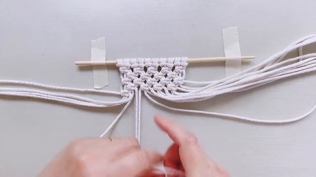 Macrame Square Coaster смотреть онлайн