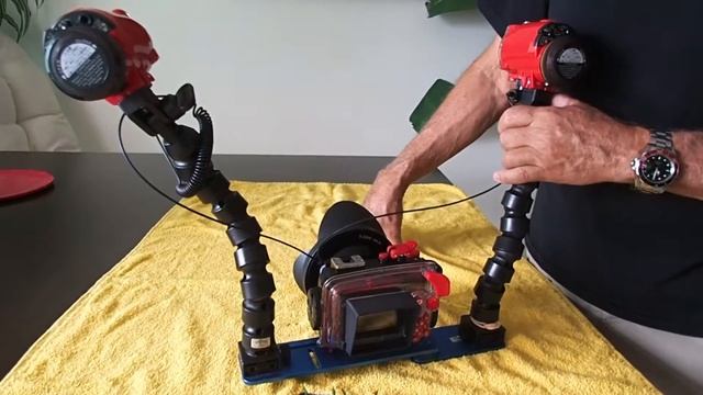 Olympus TG4 Digital Underwater Camera Review Fantasea Offset Dual Camera Tray смотреть онлайн