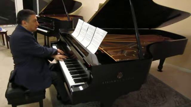 “Happy Birthday, Svetlana”, 7 variations for solo piano, composed and performed by Sasan Rahmatian смотреть онлайн