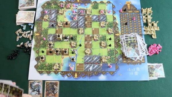 Настольная игра "Королевство кроликов". Правила + Let's Play.