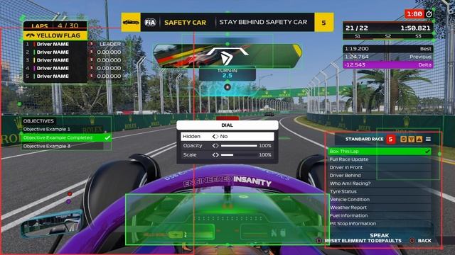F1 22 - How To Change The On Screen Display. OSD Customisation. смотреть онлайн