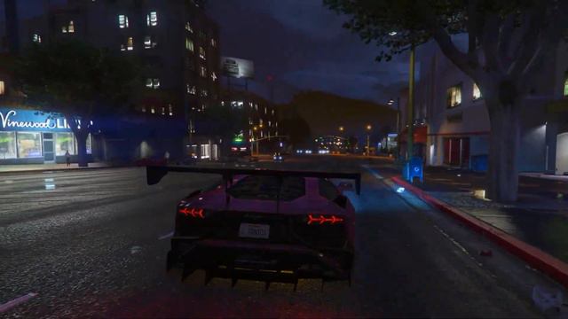 GTA: V |  Lamborghini Aventador LP-700-4 HQ (Next-Gen Graphics)  | [GTA 5 PC Mods] - Gameplay