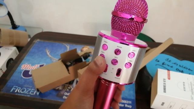 karaoke mic WS-858 review . смотреть онлайн
