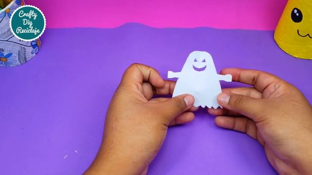 GUIRNALDAS DE ARAÑA, FANTASMA, CALABAZA, MURCIÉLAGO DE PAPEL PARA HALLOWEEN- ✂️ Crafty DIY Reciclaj смотреть онлайн