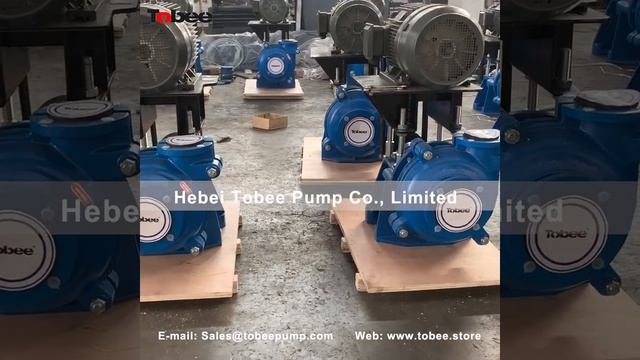 Tobee® China 4x3 inch AHR Horizontal Slurry Pump with D frame смотреть онлайн