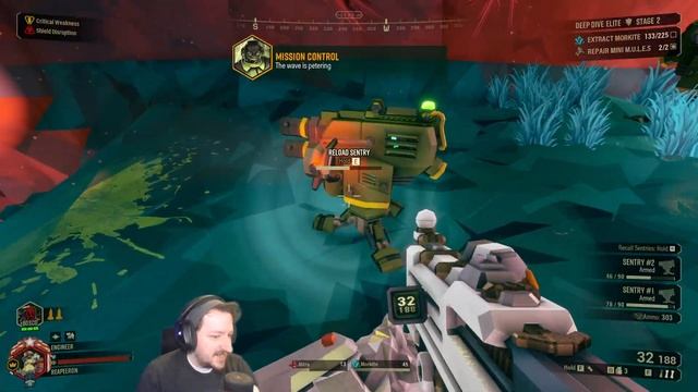 Deep Rock Galactic | Corrosive Claw Elite Deep Dive (Solo Engineer) смотреть онлайн