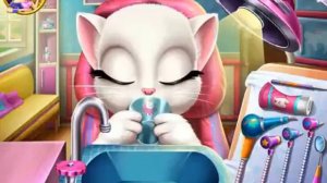У Анжелы болит зуб! Кошка Анжела у стоматолога игры для детей