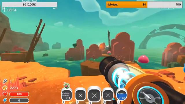 Let's Play! | Slime Rancher Ep.2 | Adventures in the Overgrowth and the Grotto смотреть онлайн