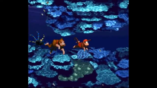 Donkey Kong Country Aquatic Ambience with Gameplay смотреть онлайн
