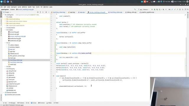 Creating a voxel game in C++ & Vulkan Part 5: Marching Cube on GPU смотреть онлайн