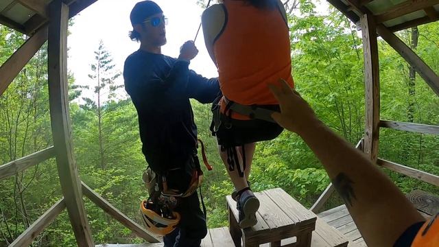 Wears Valley Zipline Adventures Sevierville, Tennessee смотреть онлайн