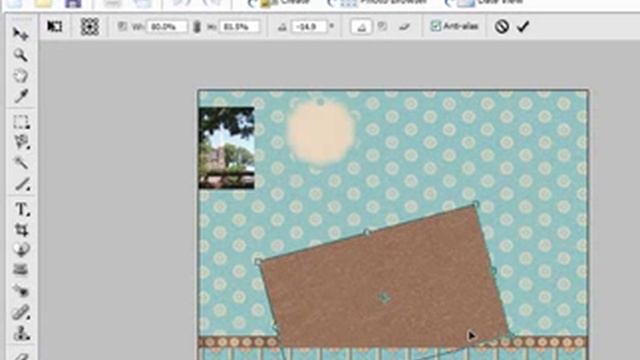 Photoshop Elements - Make Digital Scrapbooking Page Layouts смотреть онлайн