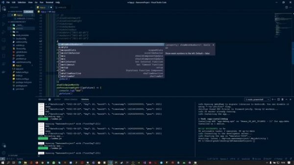 React Native Calendar