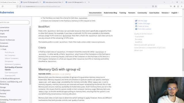 Детально говорим про Pod в Kubernetes. Часть 22. Pod Quality of Service смотреть онлайн