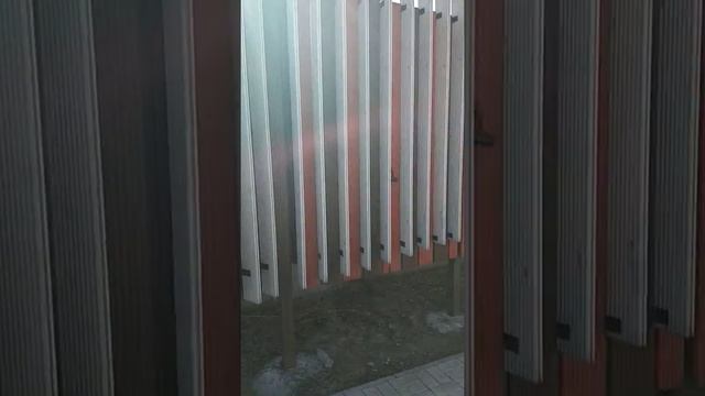 Трансформаторная будка обшита террасной доской из ДПК _ 3 смотреть онлайн