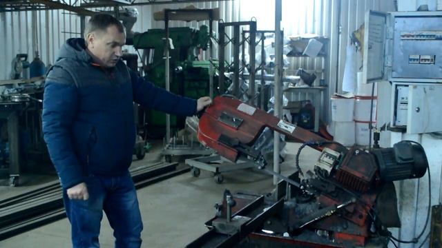 Опыт эксплуатации ленточной пилы по металлу производства Китай. смотреть онлайн