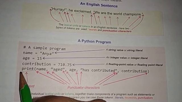 Class -11 Chapter-7 Python fundamental Part-1 Python character sets, tokens,keywords,Identifiers смотреть онлайн