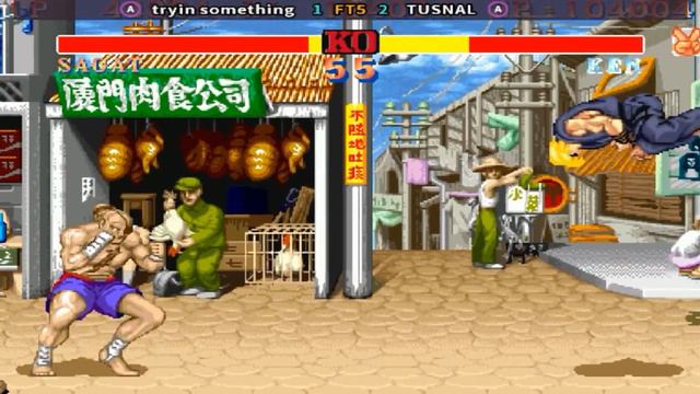 Street Fighter II': Champion Edition - tryin something vs TUSNAL FT5 смотреть онлайн