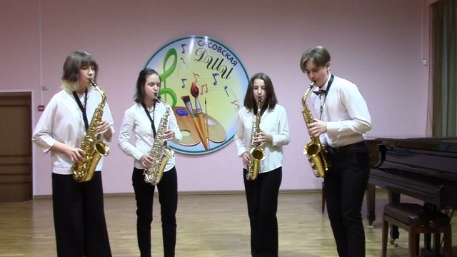 Ж. Бизе "Хабанера", S. Joplin "The Strenuous Life". Квартет саксофонов. Рук. Екатерина Кузнецова смотреть онлайн