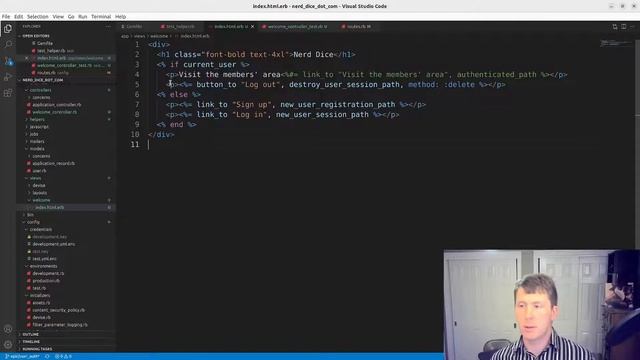 Create Pre and Post Sign-In Pages to Test Devise смотреть онлайн