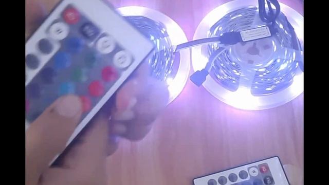 Unboxing USB LED LIGHT STRIP RGB 5050 DC 5V led light flexible #ledlight #rgb #shoppee смотреть онлайн