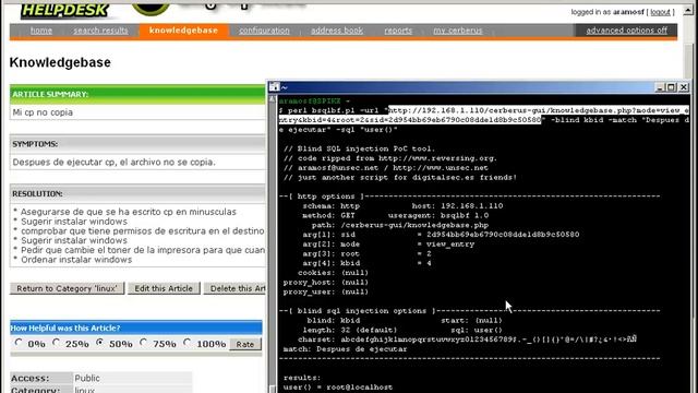 SQL Injection смотреть онлайн
