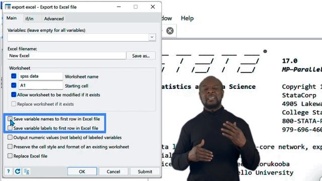 How to export data from Stata to Microsoft Excel (Easy Peasy) смотреть онлайн