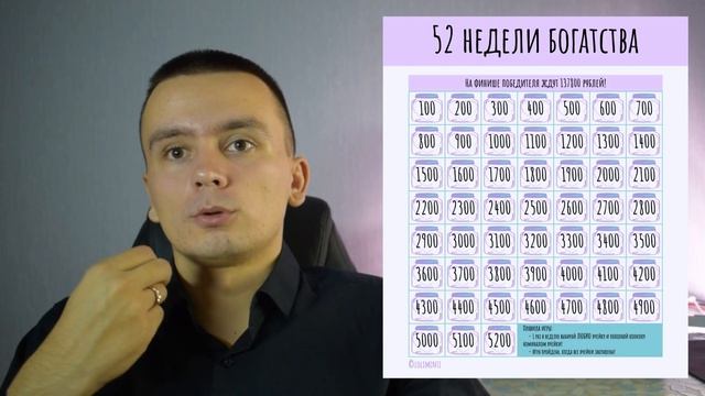 КАК НАКОПИТЬ 150.000 за год ? 52 недели богатства смотреть онлайн