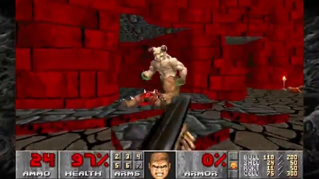 Doom 2 No Rest For The Living Map 6: Inferno of Blood смотреть онлайн