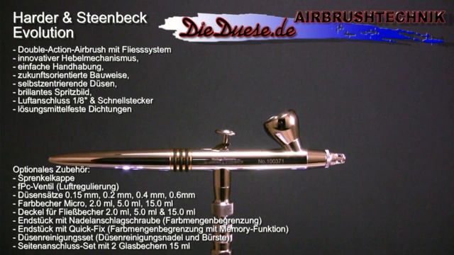 Harder & Steenbeck Evolution, Airbrush Archive presented by DieDuese.de смотреть онлайн