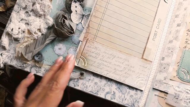 Короткий обзор фотоальбома для мальчика. Скрапбукинг. Scrapbooking. Scrapbook, babybook смотреть онлайн