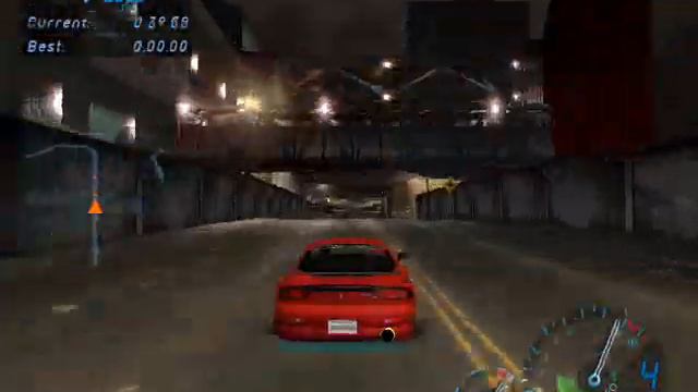 NFS Underground - Mazda RX-7 Acceleration ( 60 - 190Km/h). смотреть онлайн