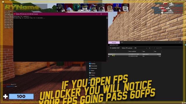 GET 200+ FPS IN ROBLOX GAMES! HOW TO STOP THE LAG! (Roblox) смотреть онлайн