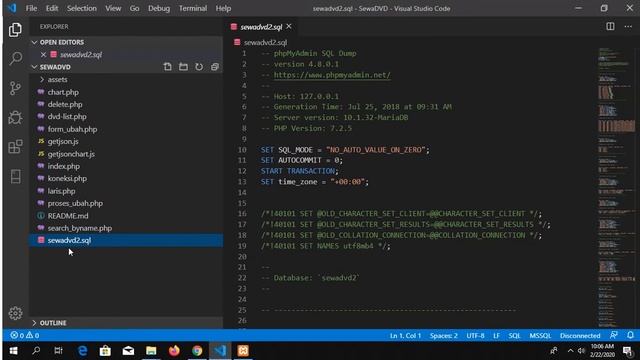 Aplikasi Penyewaan DVD dengan PHP & MySQ - berbasis web смотреть онлайн