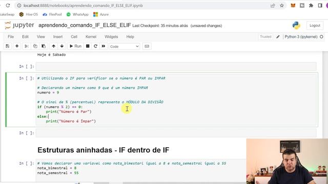COMO USAR O IF ELSE ELIF EM PYTHON смотреть онлайн