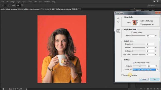 How to Remove Background in Photoshop | How to Cut Out an Image in Photoshop | How to cut image смотреть онлайн