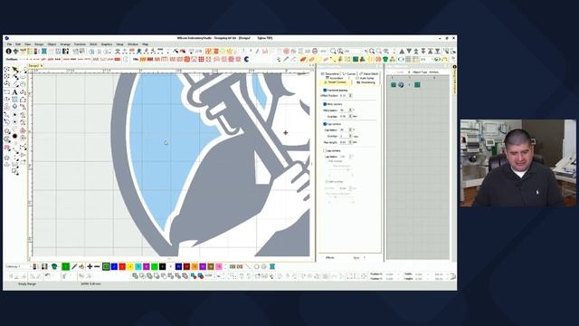 Turn a JPEG into Embroidery смотреть онлайн