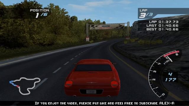 Ford Thunderbird MkXI (2003) - Lost Village [ Ford Racing 3 | Gameplay ] смотреть онлайн