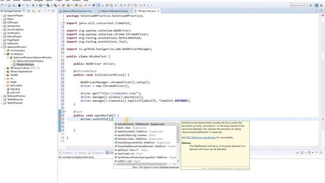 Selenium4- Part 2: Open a new tab/window on a browser смотреть онлайн